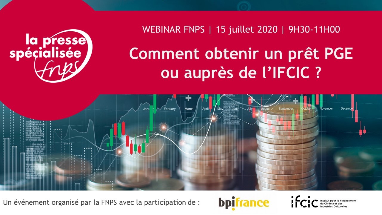 Webinar : Comment obtenir un prêt PGE ou auprès de l’IFCIC ?