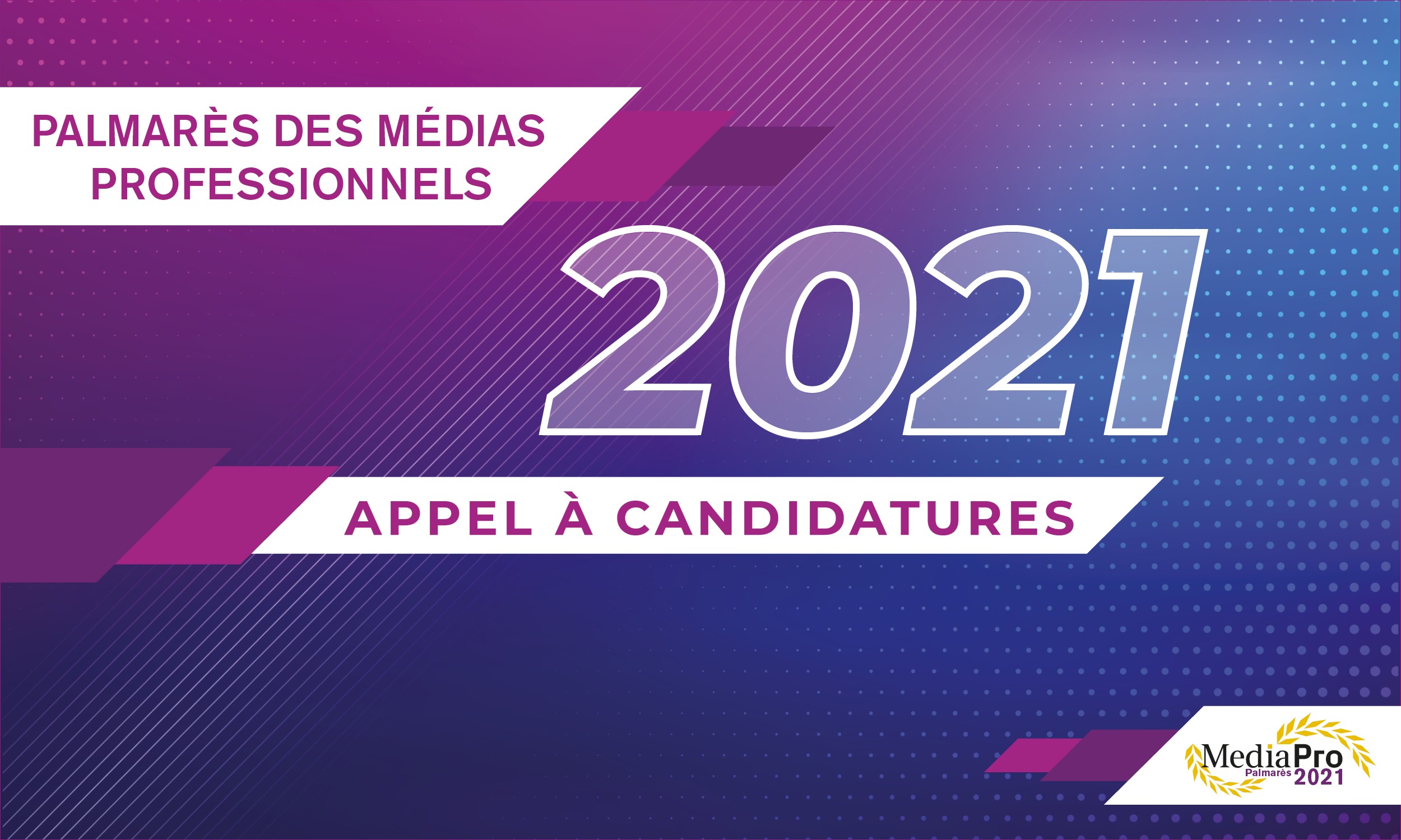 La 22ème édition du Palmarès des Médias Professionnels est ouverte !