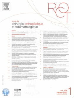 REVUE DE CHIRURGIE ORTHOPEDIQUE ET TRAUMATOLOGIQUE