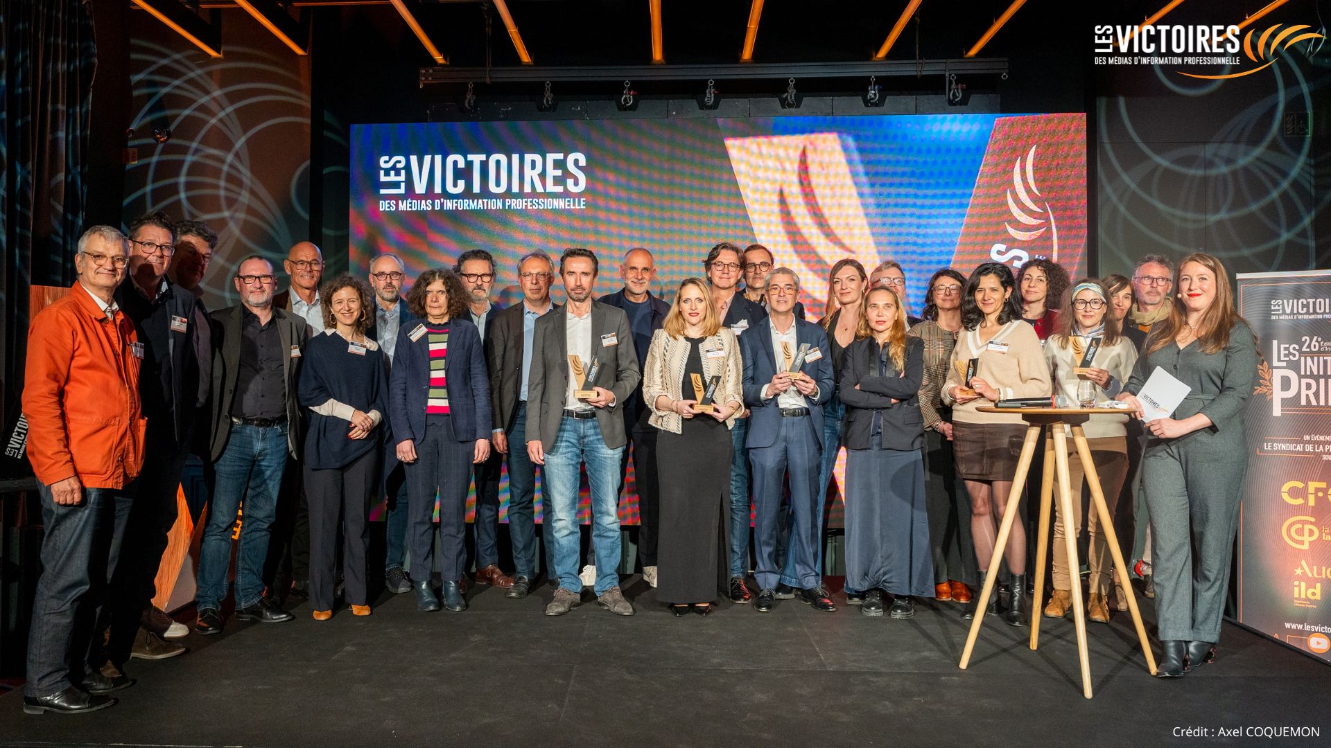Ils sont lauréats des Victoires des médias 2026 !