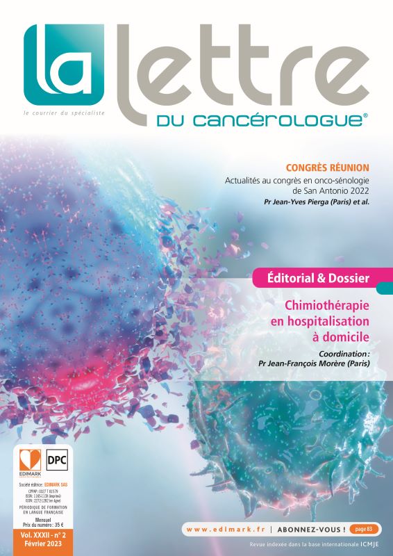 LETTRE DU CANCEROLOGUE