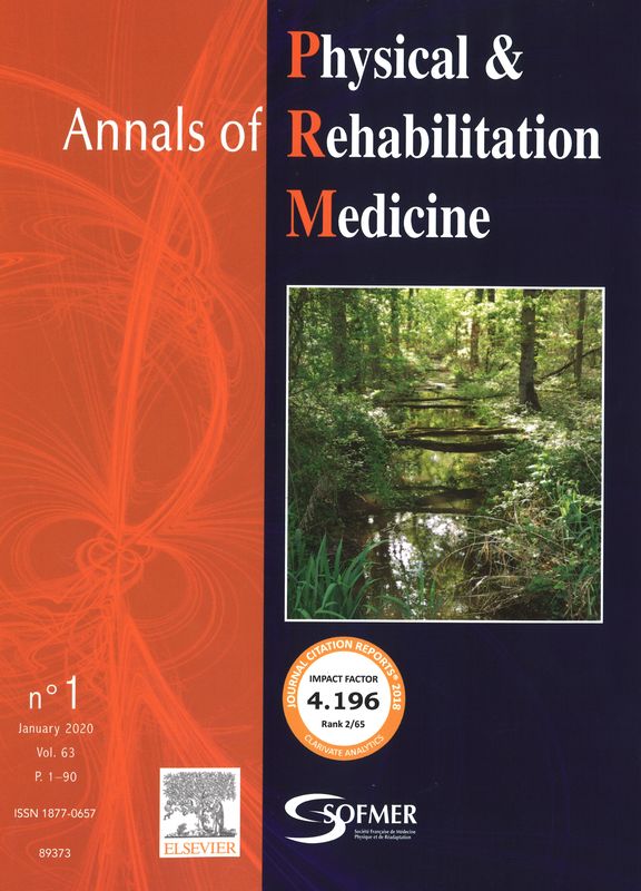 ANNALS OF PHYSICAL & REHABILITATION MEDICINE