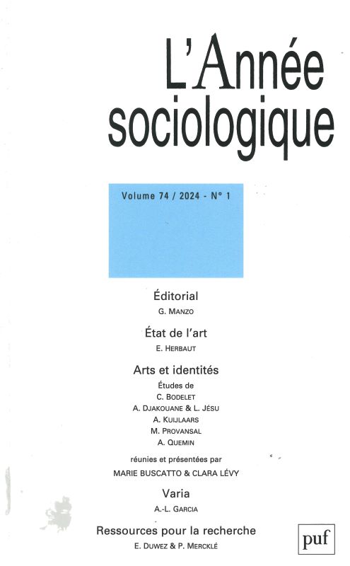 ANNEE SOCIOLOGIQUE