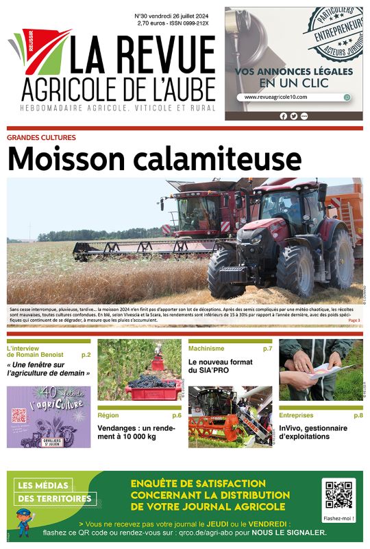 REVUE AGRICOLE DE L'AUBE