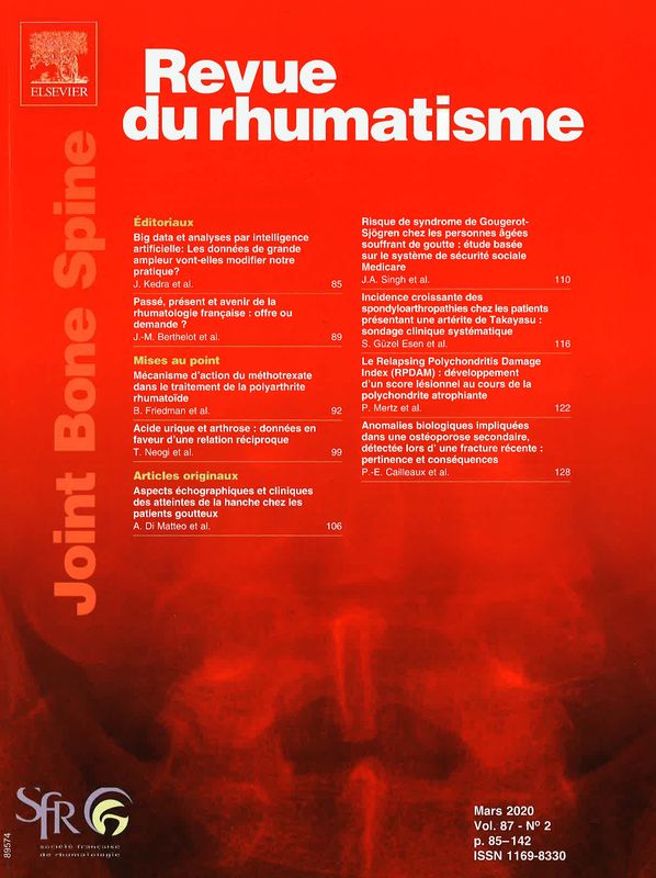 REVUE DU RHUMATISME