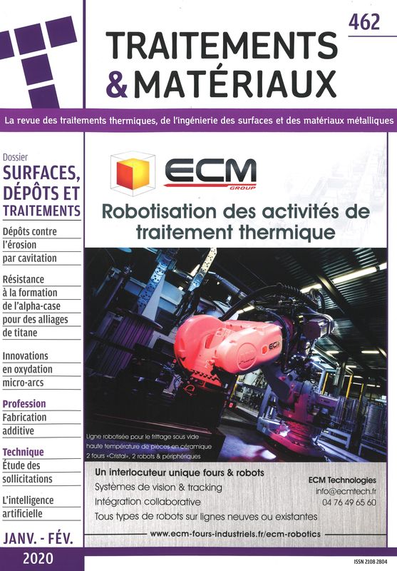 TRAITEMENTS & MATERIAUX