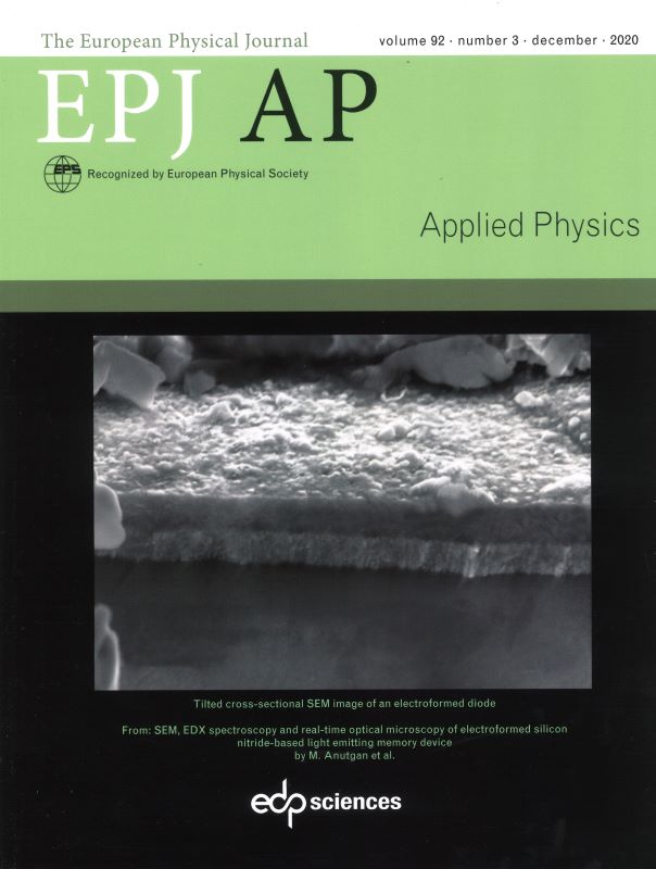 EPJ APPLIED PHYSICS