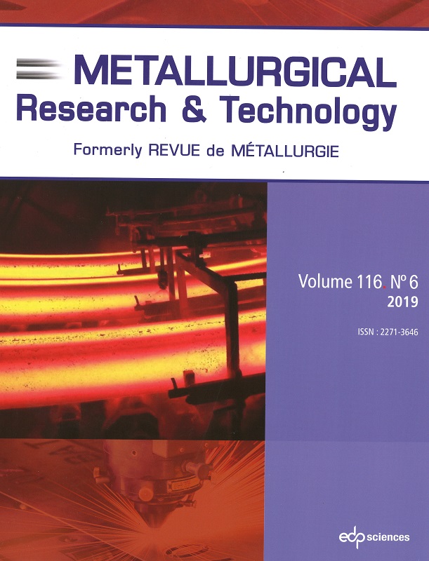 METALLURGICAL RESEARCH & TECHNOLOGY