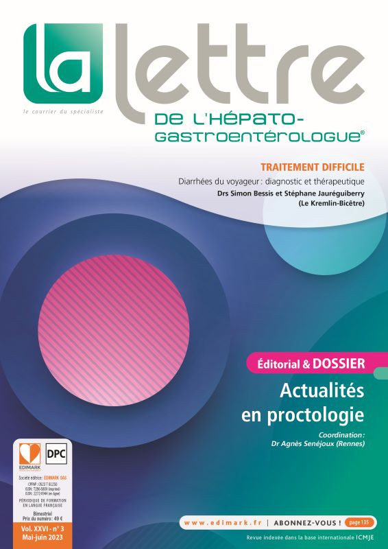 LETTRE DE L'HEPATO-GASTROENTEROLOGUE