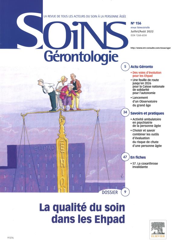 SOINS GERONTOLOGIE