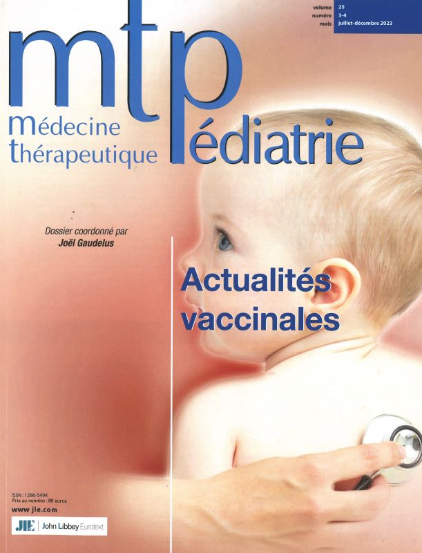 MEDECINE THERAPEUTIQUE PEDIATRIE