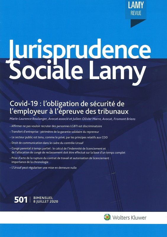 JURISPRUDENCE SOCIALE LAMY