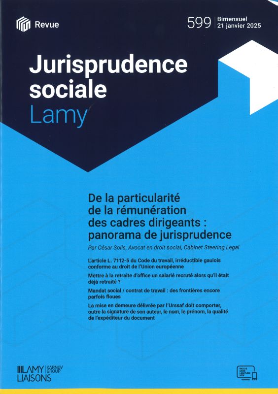 JURISPRUDENCE SOCIALE LAMY