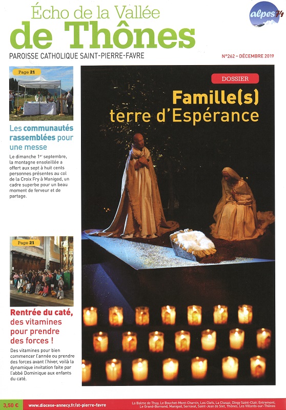ECHO DE LA VALLEE DE THONES - ALPES 74