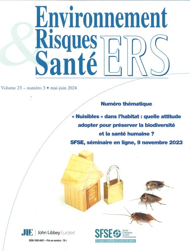 ENVIRONNEMENT RISQUES & SANTE