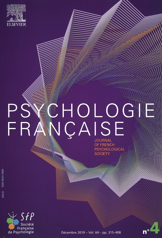 PSYCHOLOGIE FRANCAISE
