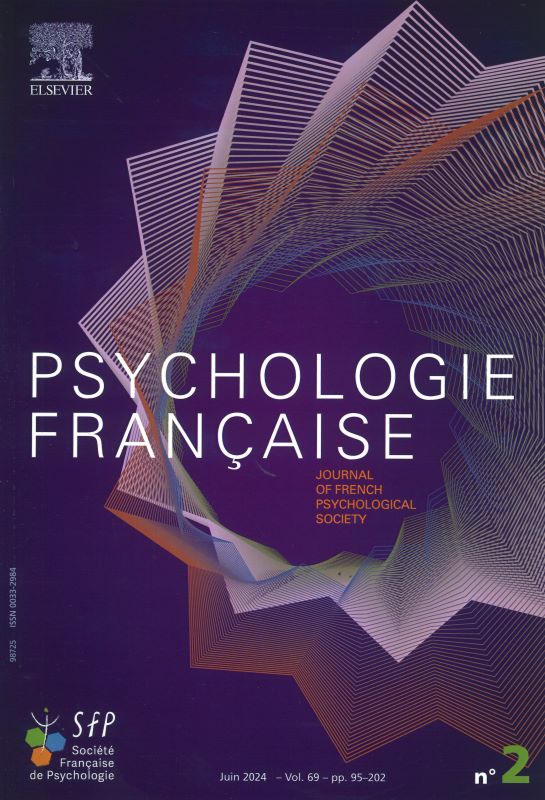 PSYCHOLOGIE FRANCAISE