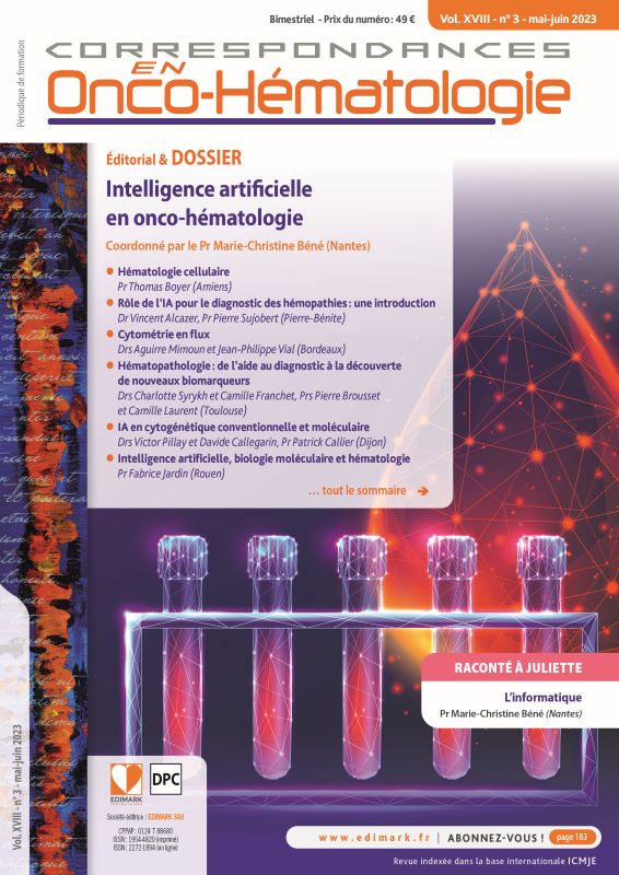 CORRESPONDANCES EN ONCO-HEMATOLOGIE