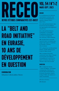 REVUE D'ETUDES COMPARATIVES EST-OUEST