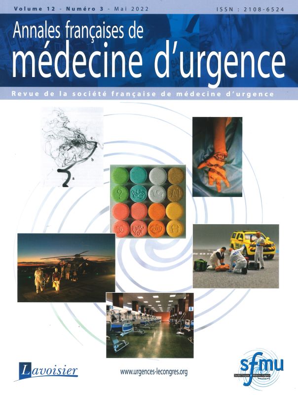 ANNALES FRANCAISES DE MEDECINE D'URGENCE