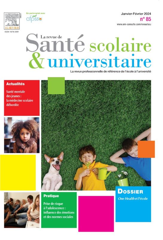 REVUE DE SANTE SCOLAIRE & UNIVERSITAIRE