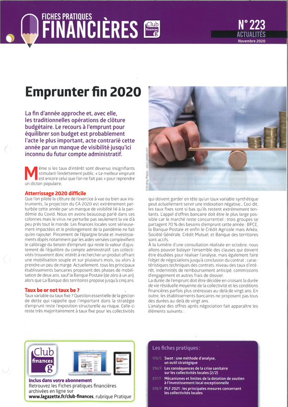 FICHES PRATIQUES FINANCIERES