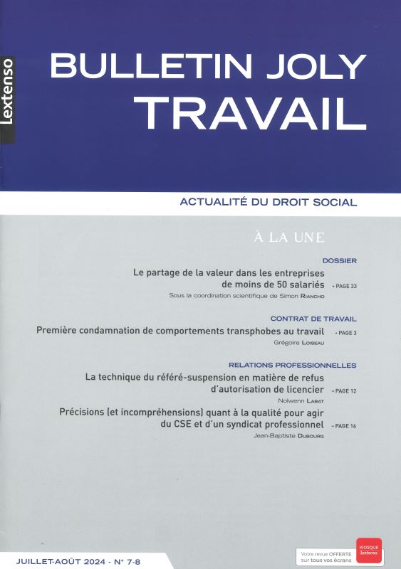 BULLETIN JOLY TRAVAIL