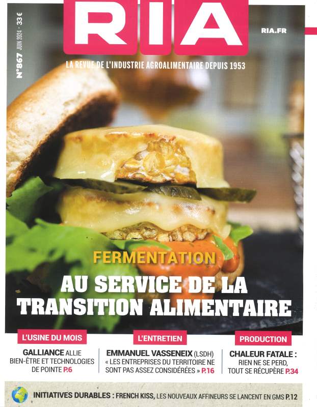 REVUE DE L'INDUSTRIE AGROALIMENTAIRE