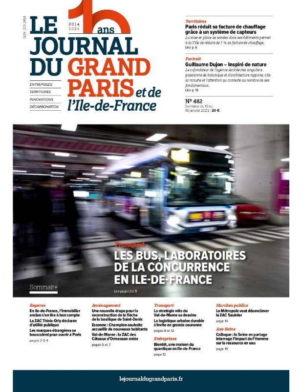 JOURNAL DU GRAND PARIS ET DE L'ILE DE FRANCE