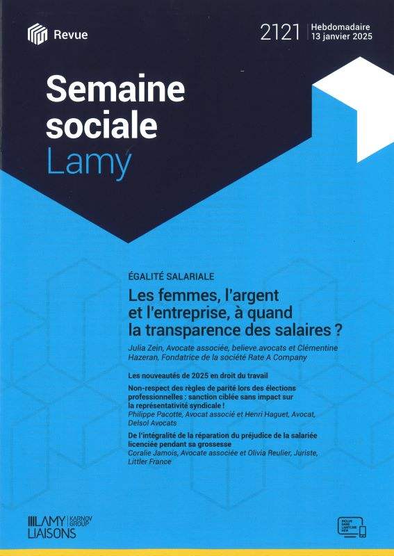 SEMAINE SOCIALE LAMY