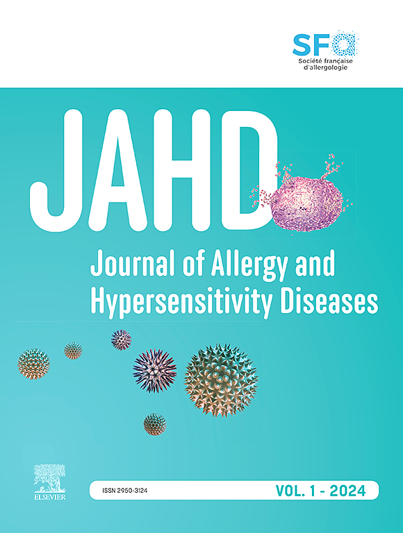JOURNAL OF ALLERGY AND HYPERSENSITIVITY DISEASES