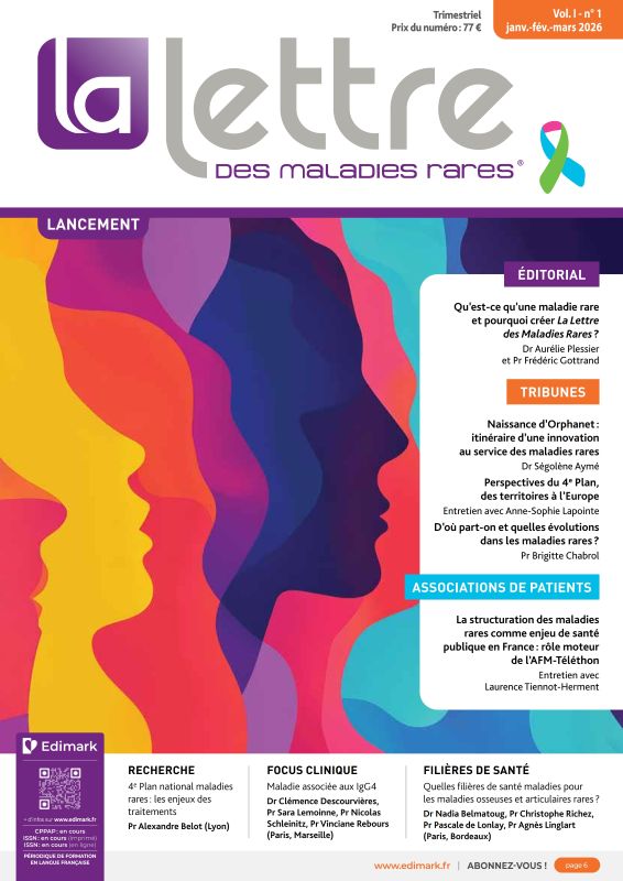LETTRE DES MALADIES RARES