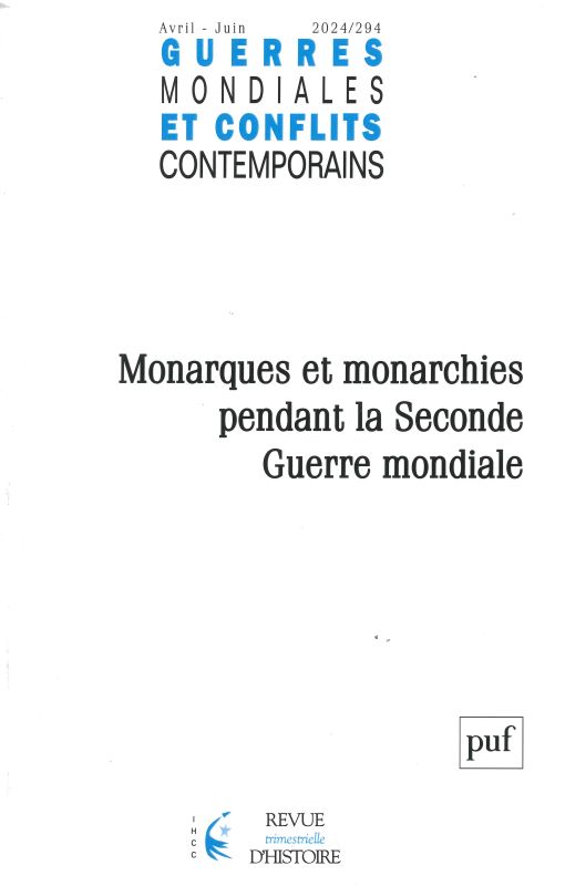 GUERRES MONDIALES ET CONFLITS CONTEMPORAINS